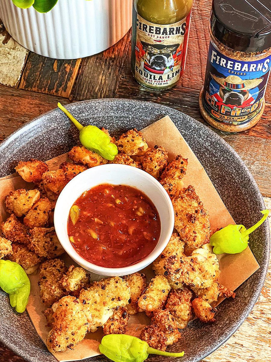 EL PASO CHEESE CURDS – Les sauces Firebarns