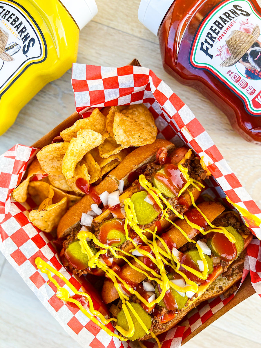 CHEESEBURDOG – Les sauces Firebarns