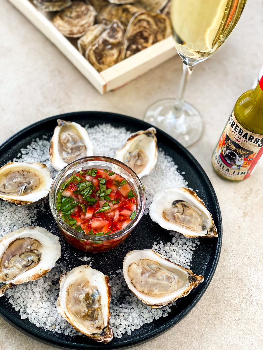 NEW YEAR'S DAY OYSTERS – Les sauces Firebarns