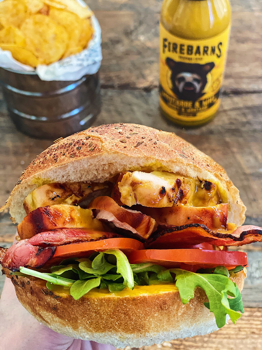 B.L.T GRILLED CHICKEN AND HONEY MUSTARD – Les sauces Firebarns