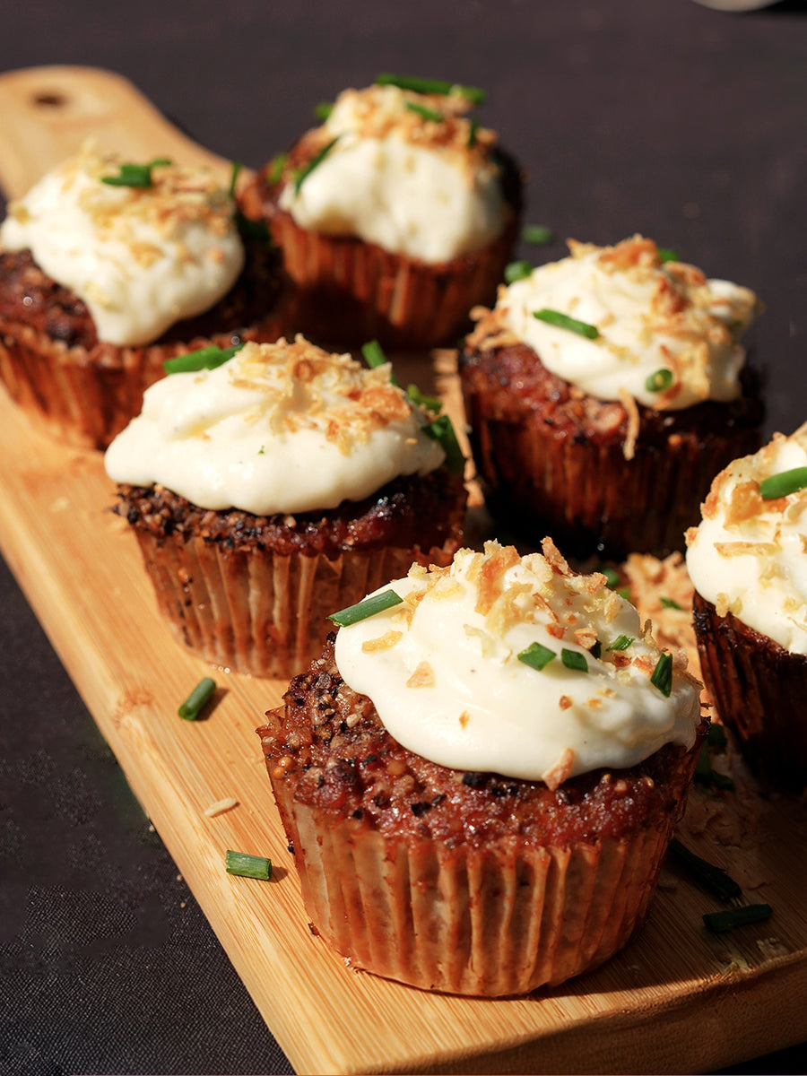 Steak Cupcakes – Les sauces Firebarns