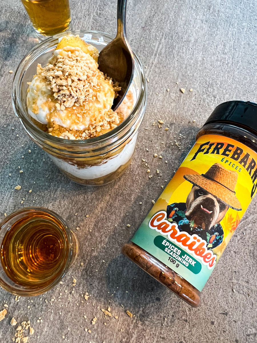 CARIBBEAN VERRINE – Les sauces Firebarns