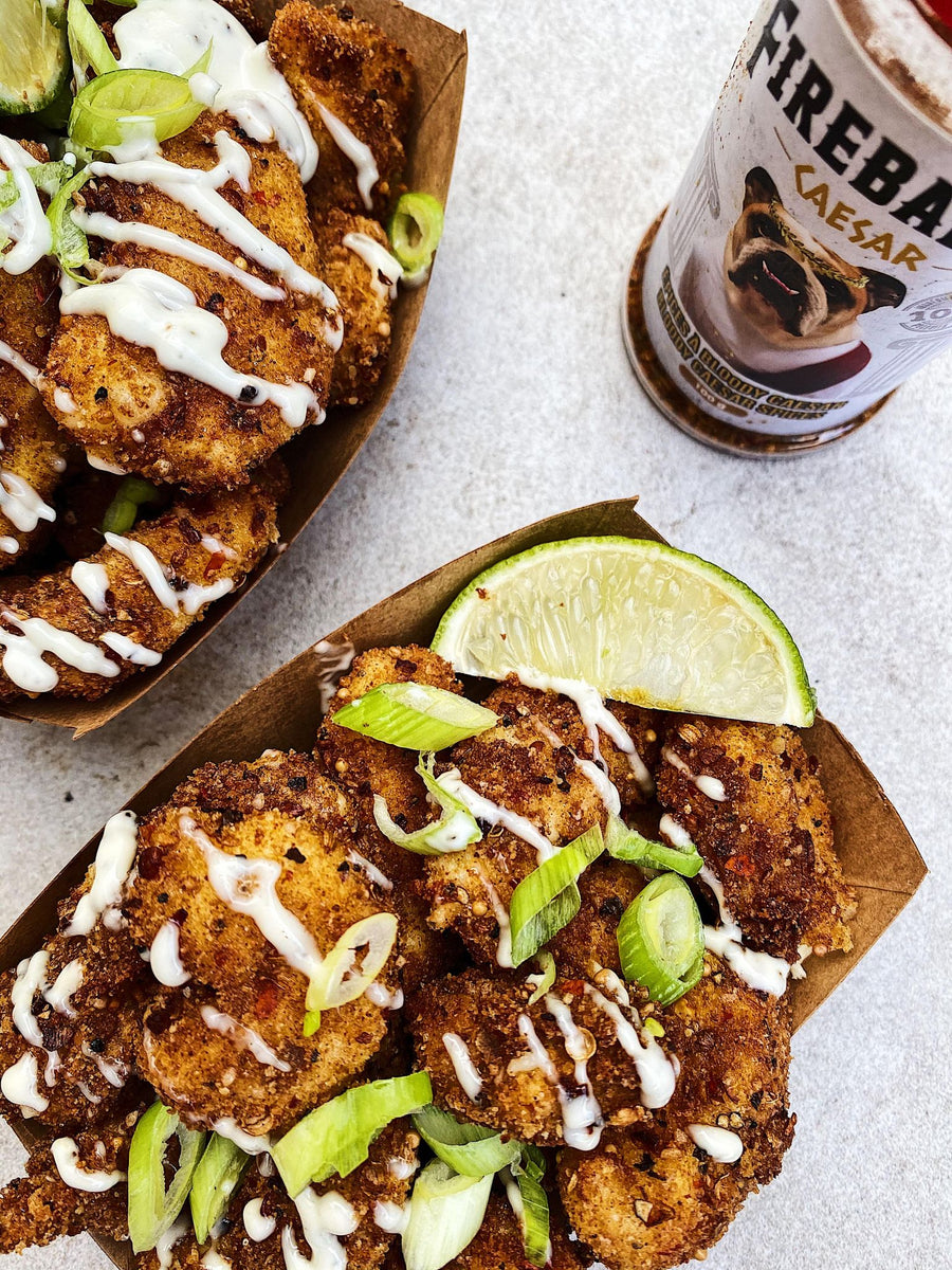 FIREBARNS CAESAR SPICE FRIED CHEESE CURDS RECIPE &ndash; Les sauces Firebarns