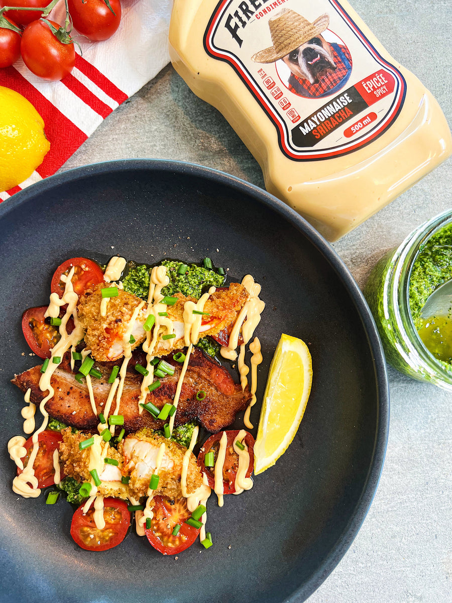 HOMARD B.L.T. – Les sauces Firebarns