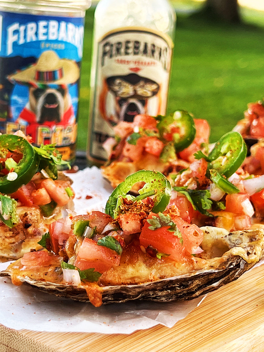 El Paso Chicken Oysters Rockefeller – Les sauces Firebarns