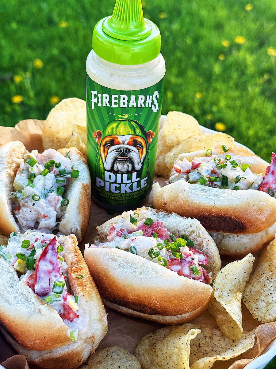 Dill Pickle Lobster Rolls – Les sauces Firebarns