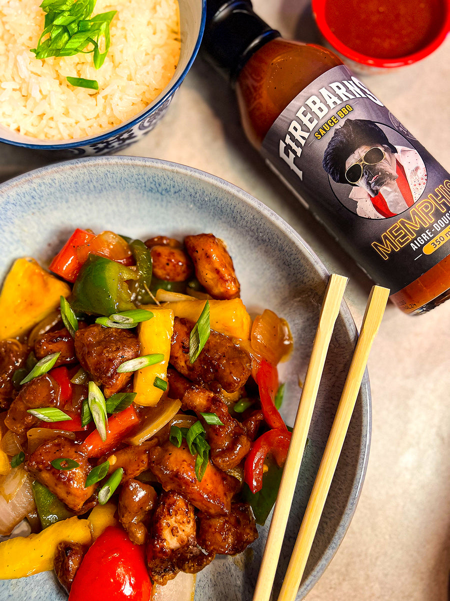 MEMPHIS SWEET & SOUR PORK – Les sauces Firebarns