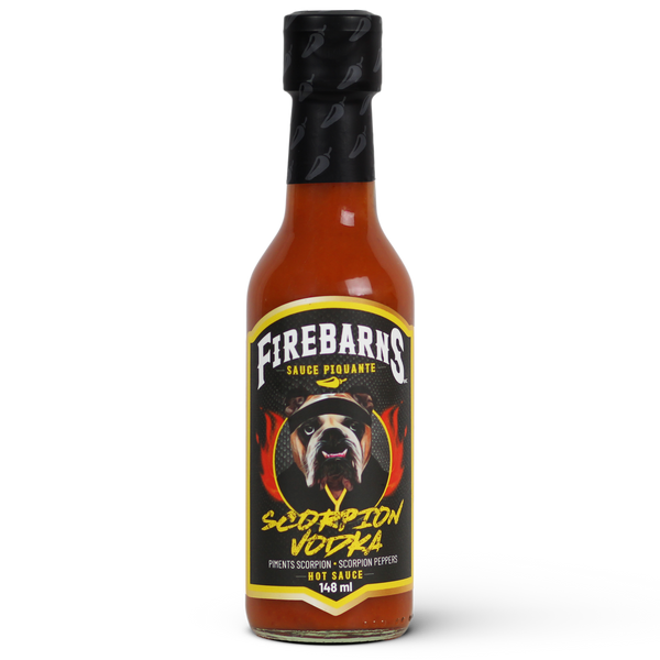 FIREBARNS SCORPION VODKA 148ML - Les sauces Firebarns