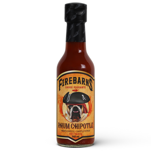 FIREBARNS RHUM ET CHIPOTLE 148ML - Les sauces Firebarns