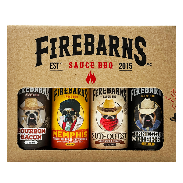 ENSEMBLE BBQ FIREBARNS - Les sauces Firebarns