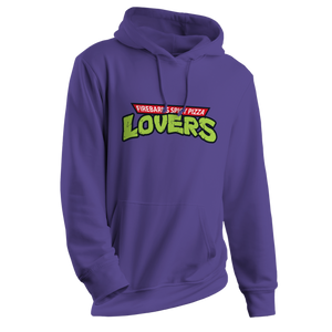 Hoodie «Spicy Pizza Lovers» Mauve - Les sauces Firebarns