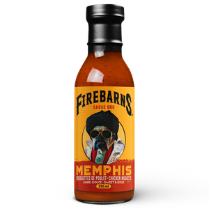 FIREBARNS MEMPHIS 350ML - Les sauces Firebarns