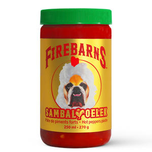FIREBARNS SAMBAL OELEK 250 ML - Les sauces Firebarns