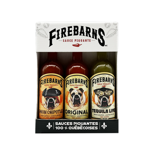 TRIO FIREBARNS - Les sauces Firebarns