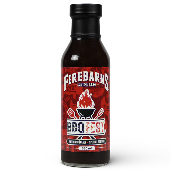 FIREBARNS X BBQ FEST 350ML - Les sauces Firebarns