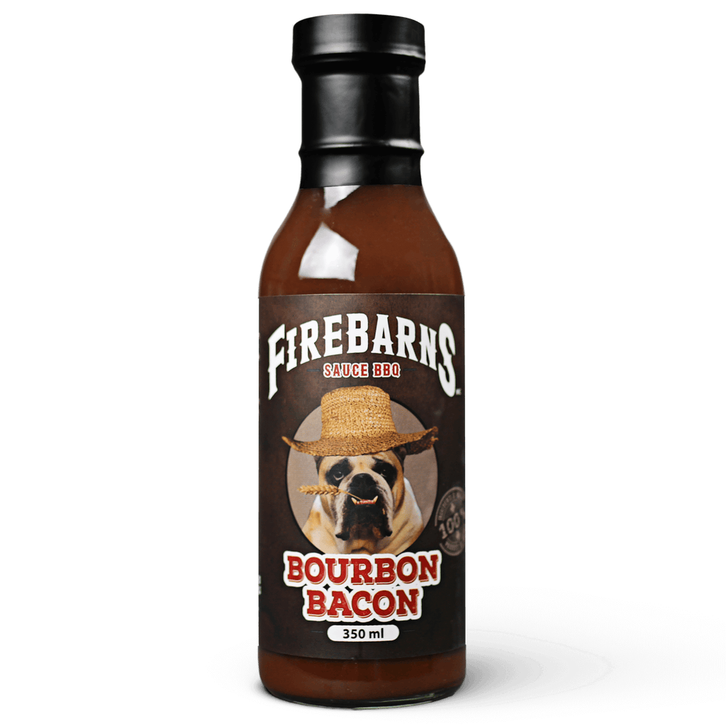 FIREBARNS BOURBON BACON 350ML - Les sauces Firebarns