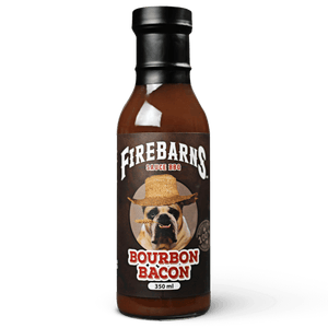 FIREBARNS BOURBON BACON 350ML - Les sauces Firebarns
