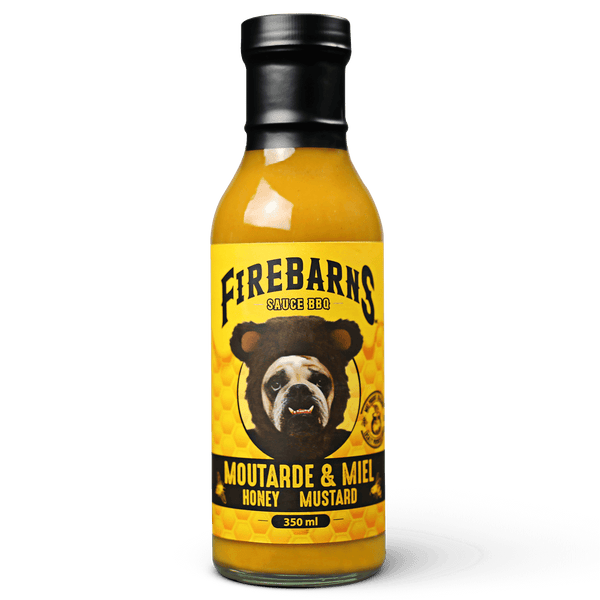 FIREBARNS MOUTARDE & MIEL 350ML – Les sauces Firebarns